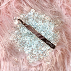 Diamond Curve Tweezers